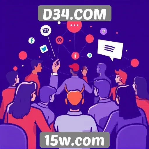 Impacto da comunidade de usuários em D34.COM