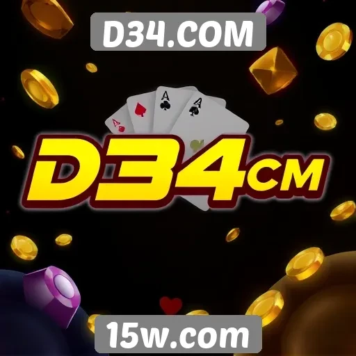 D34.COM lança novos jogos para diversificar experiências
